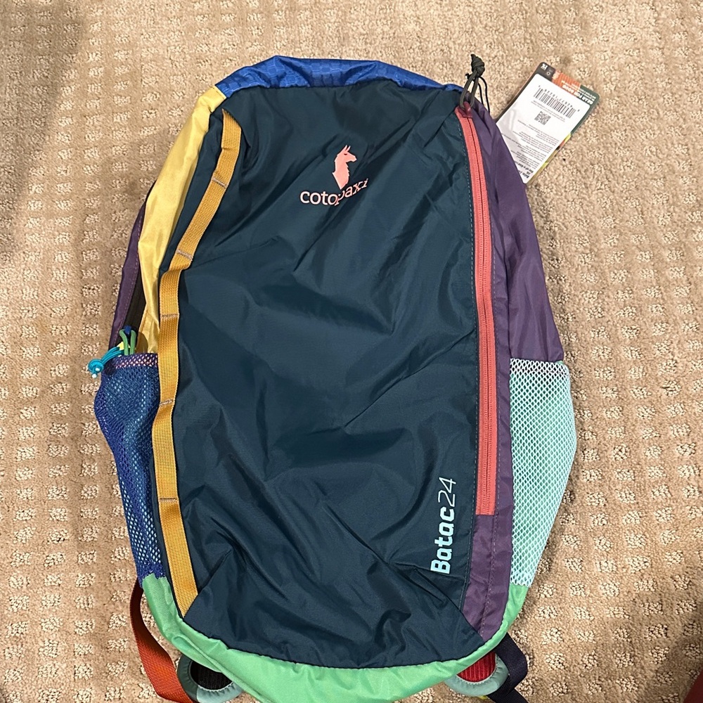 Cotopaxi Batac 24L Backpack - Blue, Purple, Yellow, Green